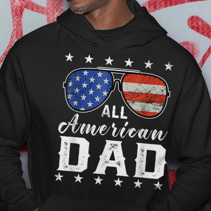 All American Dad 4Th Of July Usa America Flag Sunglasses Hoodie Unique Gifts