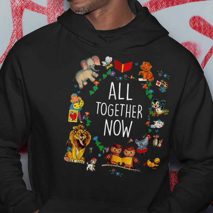All Together Now Summer Reading Program 2023 Animal Hoodie Unique Gifts