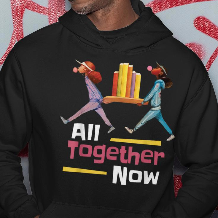 All Together Now Summer Reading Program 2023 Librarian Books Hoodie Unique Gifts