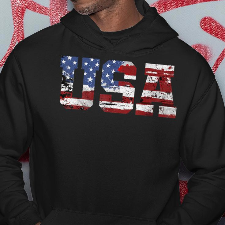 American Flag Usa United States Of America Us 4Th Of July Hoodie Unique Gifts