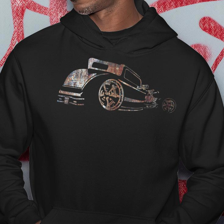 American Rat Hot Rod Muscle Car Lover Owner Dad Fathers Day Gift For Mens Hoodie Unique Gifts