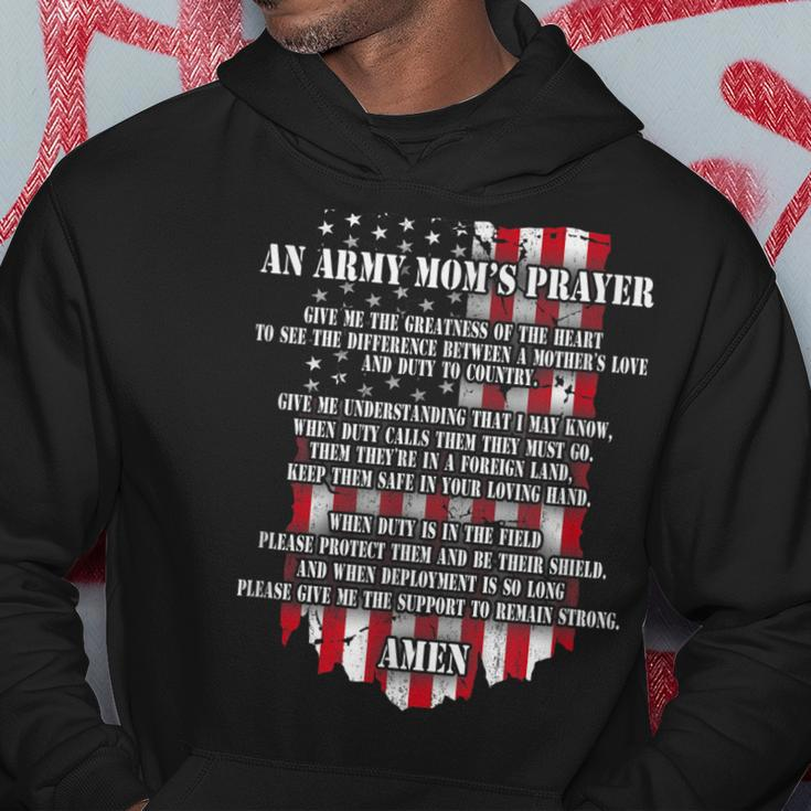 An Army Moms Prayer Red Friday Gift Military Mom Army Mom Hoodie Unique Gifts