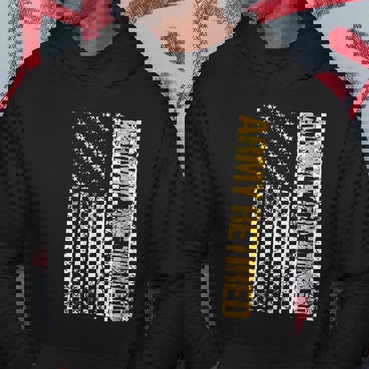 Army Retired Military Us Army Retirement Men Hoodie Personalized Gifts
