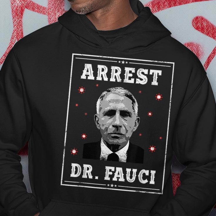 Arrest Fauci - Anti Fauci - Patriotic Defund Dr Fauci Hoodie Funny Gifts