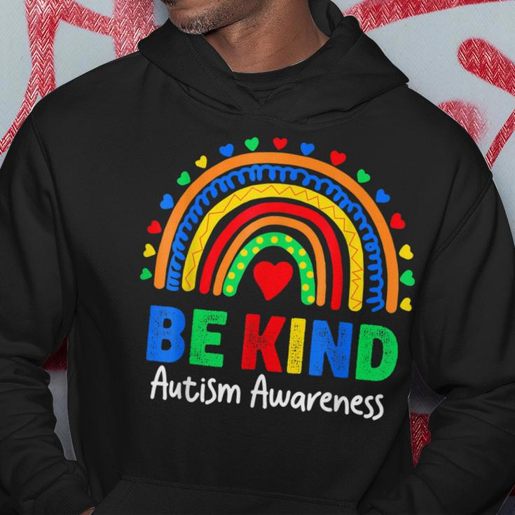 Autism Awareness Day Colorful Rainbow Be Kind Kids Hoodie Unique Gifts