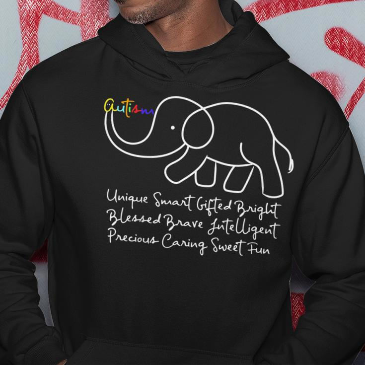 Autism Awareness Day Elephant Shirt | Animal Autism Gift Hoodie Unique Gifts