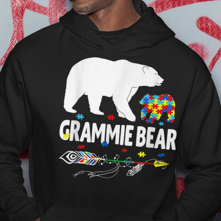 Autism Awareness Gift Grammie Bear Support Autistic Autism Hoodie Unique Gifts