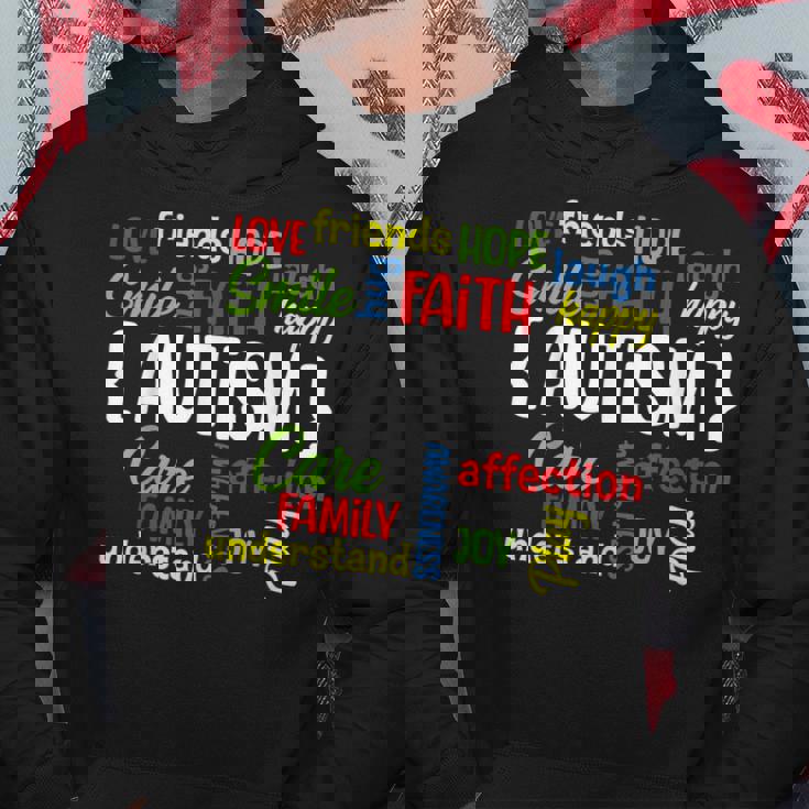 Autism Awareness Gift Meaning Words Autism Awareness Words Hoodie Unique Gifts