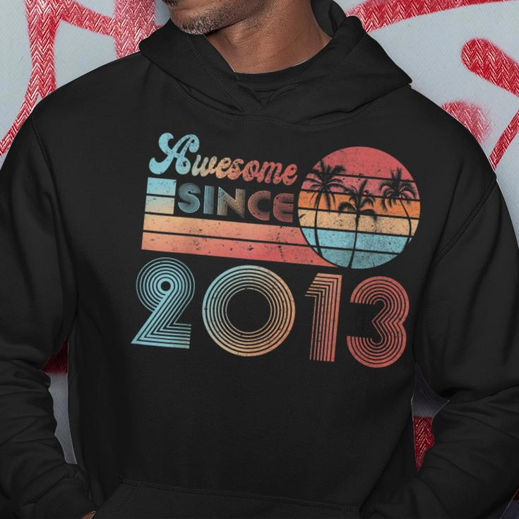 Awesome Since 2013 10 Years Old 10Th Birthday Gift Hoodie Funny Gifts
