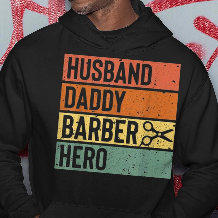 Barber Dad Husband Daddy Hero Fathers Day Gift V2 Hoodie Funny Gifts