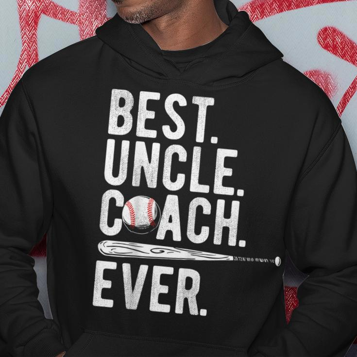 Baseball Best Uncle Coach Ever Proud Dad Daddy Fathers Day Gift For Mens Hoodie Unique Gifts