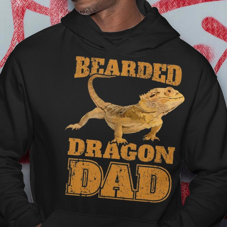 Bearded Dragon Bearded Dragon Dad Papa Gift V2 Hoodie Funny Gifts