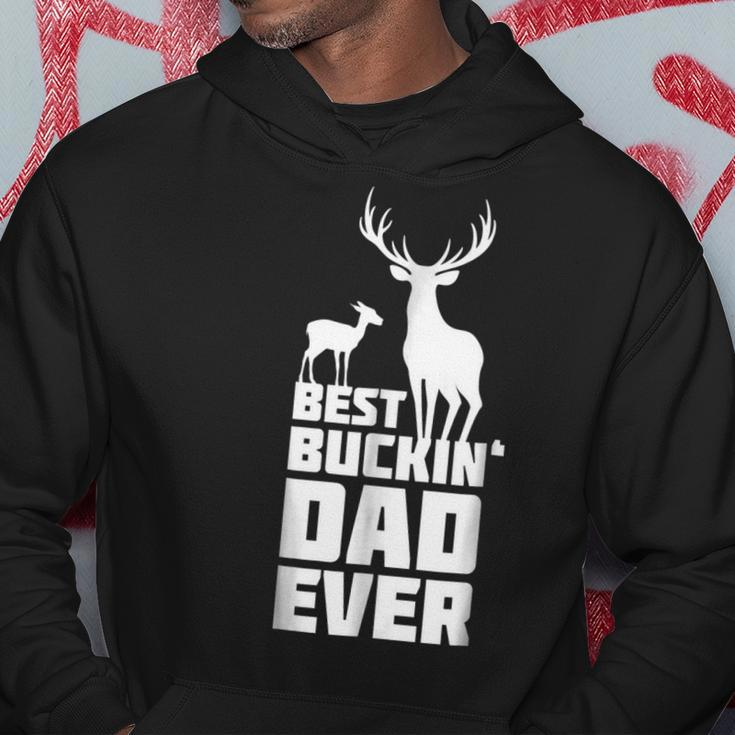 Best Buckin Dad Ever| Gift Deer Hunting Father Gift For Mens Hoodie Unique Gifts