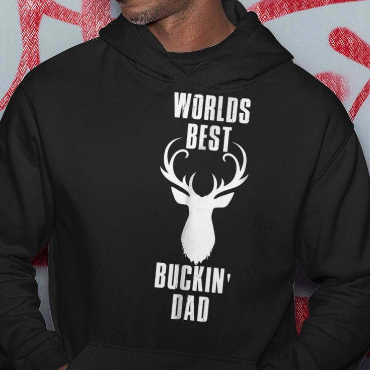 Best Buckin Dad Worlds Fathers Day Gifts Bucking Gift For Mens Hoodie Unique Gifts