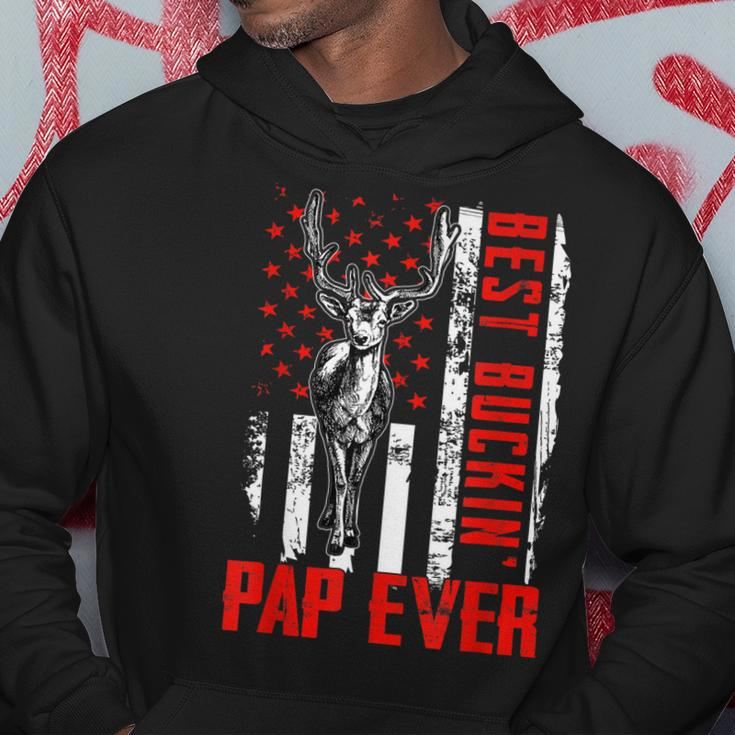 Best Buckin Pap Ever Deer Hunting Fathers Day Gift Hoodie Funny Gifts