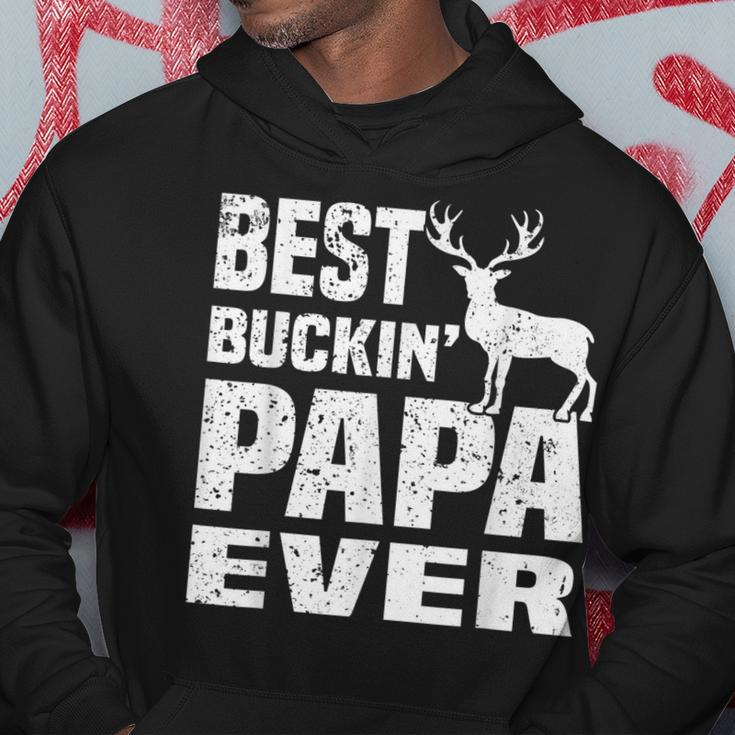 Best Buckin Papa Ever Hunting Hunter Shirt Fathers Day Gifts Hoodie Unique Gifts