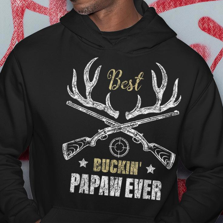 Best Buckin Papaw Ever Deer Hunters Hunting Gift Father Gift For Mens Hoodie Unique Gifts