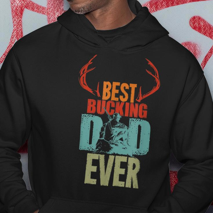 Best Bucking Dad Ever Hunting Gift For Deer Hunter Gift For Mens Hoodie Unique Gifts