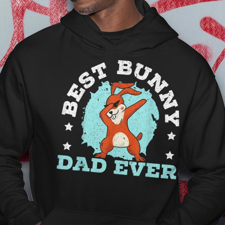 Best Bunny Dad Ever Rabbit Lover Fathers Day Daddy Gift For Mens Hoodie Funny Gifts