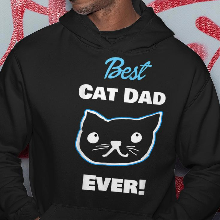 Best Cat Dad Ever Fathers Day Gift For Mens Hoodie Unique Gifts