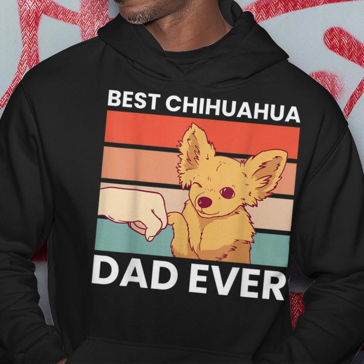 Best Chihuahua Dad Ever Chihuahua Funny Chihuahuadog Gift For Mens Hoodie Funny Gifts