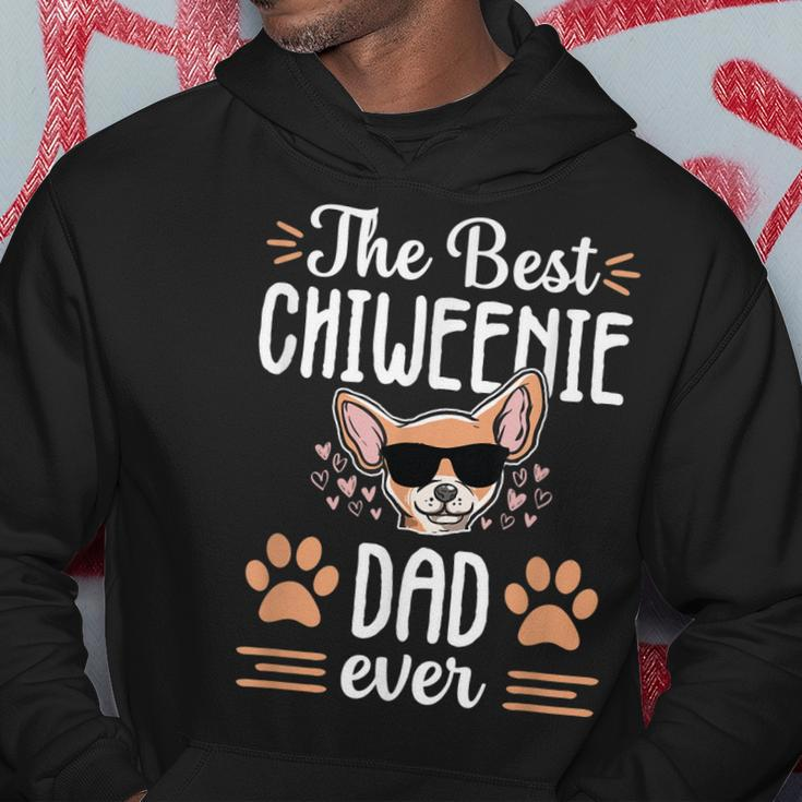 Best Chiweenie Dad Cute Dog Puppy Owner Love Lover Gift Men Hoodie Unique Gifts