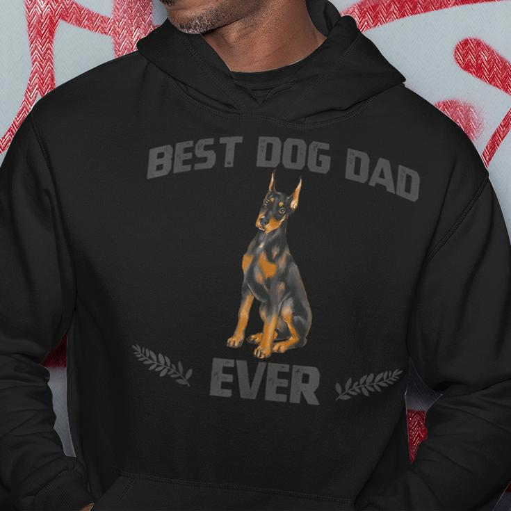 Best Doberman Pinscher Dog Dad Ever Gift Fathers Day Hoodie Unique Gifts