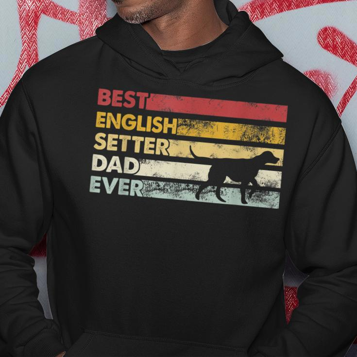 Best Dog Dad Ever Father English Setter Hoodie Funny Gifts