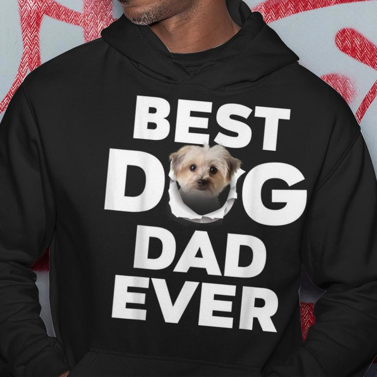 Best Dog Dad Ever Morkie Lovers Hoodie Unique Gifts