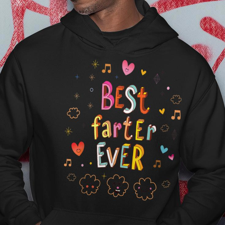 Best Farter Ever Fathers Day Gift Cool Dad Hoodie Unique Gifts