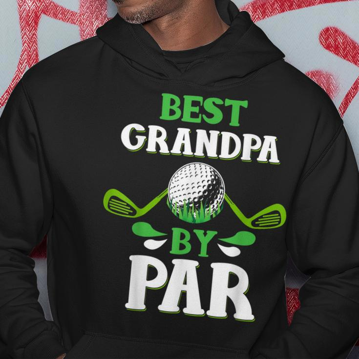 Best Grandpa By Par | Golfing For Grandpa Hoodie Unique Gifts