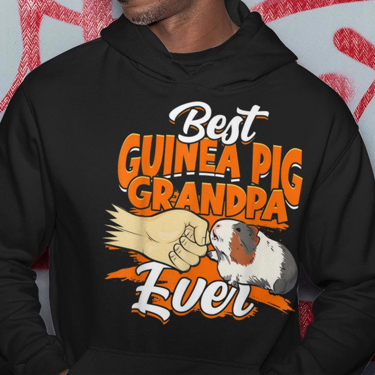 Best Guinea Pig Grandpa Ever Rodent Pet Owner Guinea Pig Gift For Mens Hoodie Funny Gifts