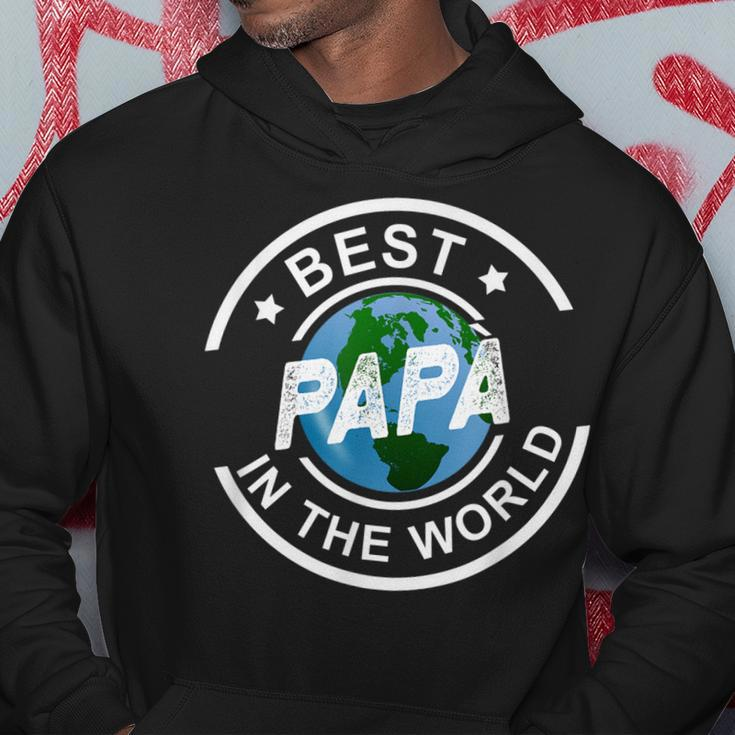 Best Papa In The World Funny Italian Dad Gift Gift For Mens Hoodie Unique Gifts