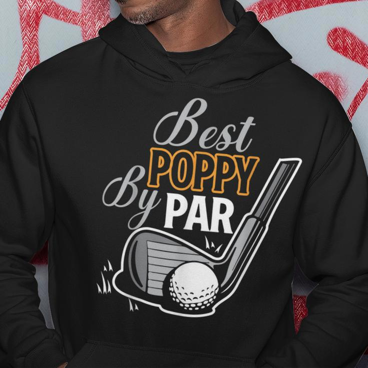 Best Poppy By Par Golfer Fathers Day Golfing Sports Dad Hoodie Unique Gifts