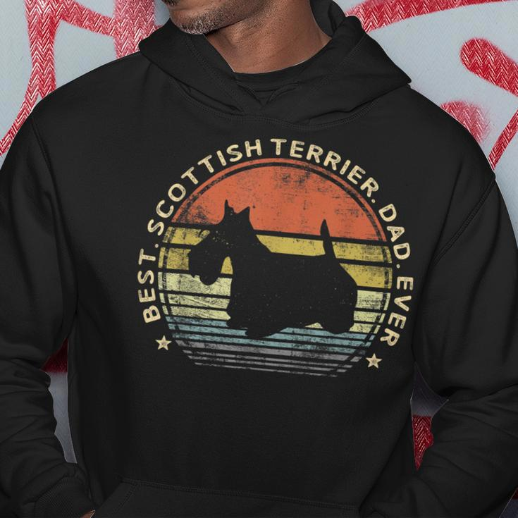 Best Scottish Terrier Dad Ever Scottie Dog Lover Owner Daddy Gift For Mens Hoodie Unique Gifts