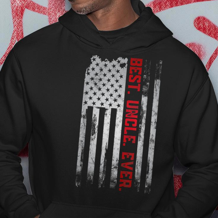 Best Uncle Ever American Usa Flag Father’S Day Gift For Dad Hoodie Unique Gifts