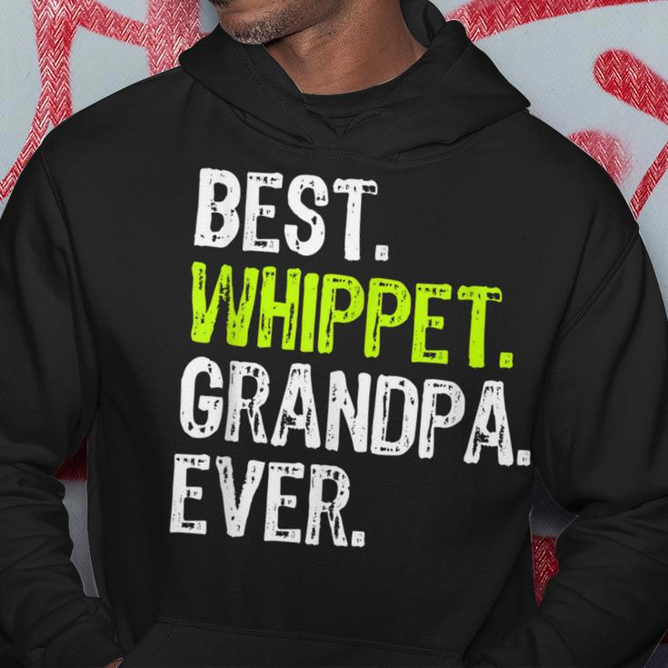 Best Whippet Grandpa Ever Dog Lover Gift Hoodie Unique Gifts