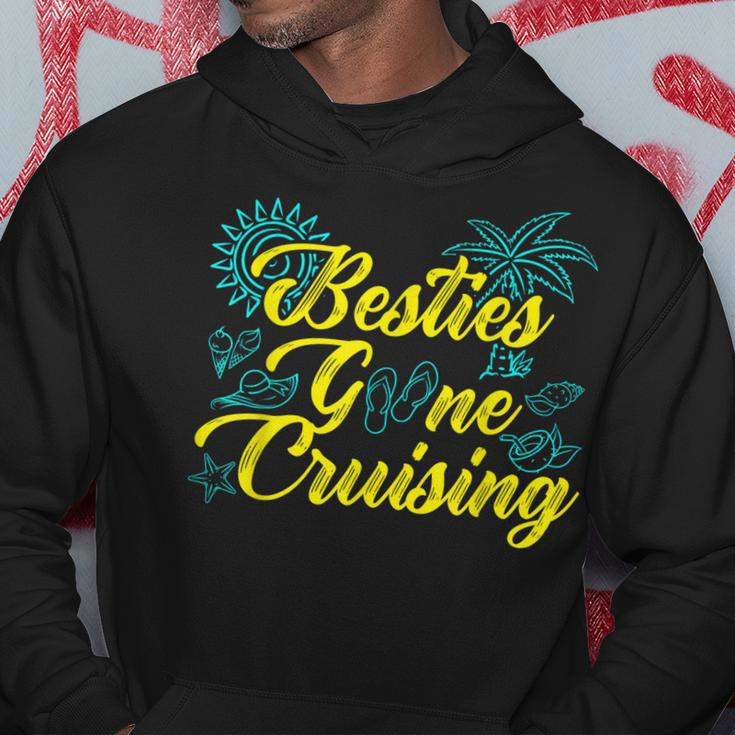 Besties Gone Cruise Matching Girls Trip Cruising Vacation Hoodie Unique Gifts