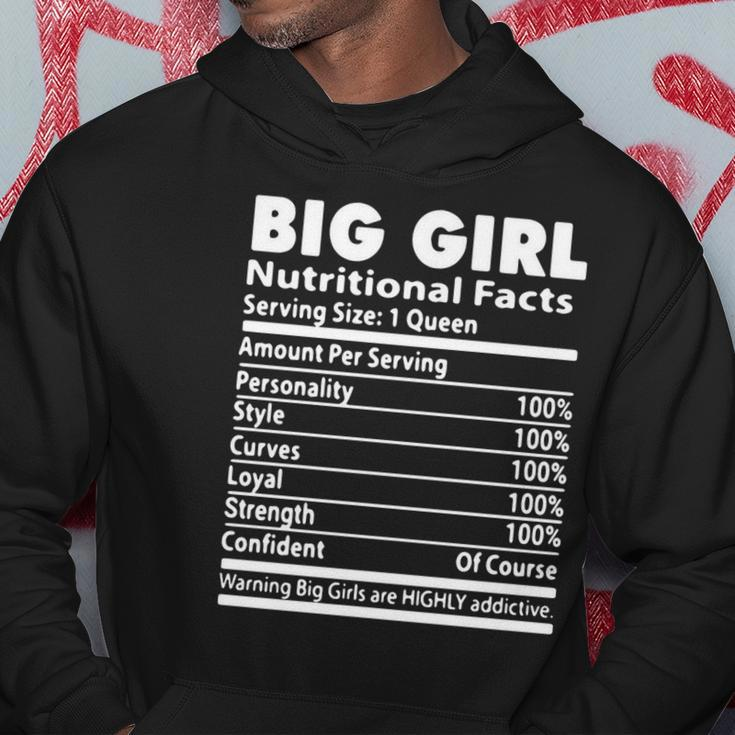 Big Girl Nutrition Facts Serving Size 1 Queen Amount Per Serving Men Hoodie Personalized Gifts
