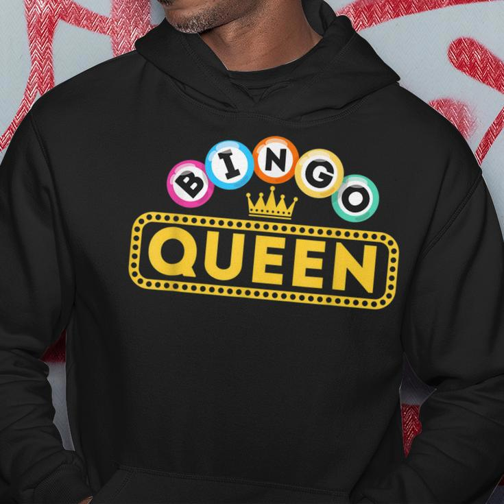 Bingo Queen - Bingo Lover Gambler Gambling Hoodie Unique Gifts