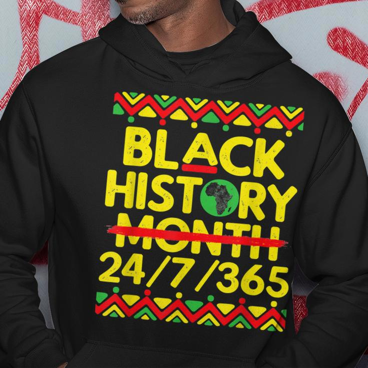 Black History Month 2023 Black History 247365 Melanin Hoodie Funny Gifts