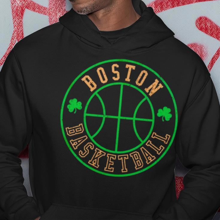 Boston Basketball Seal Shamrock Hoodie Unique Gifts