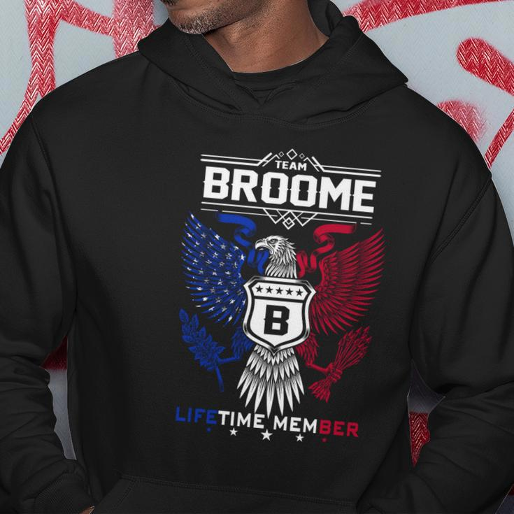 Broome Name - Broome Eagle Lifetime Member Hoodie Funny Gifts