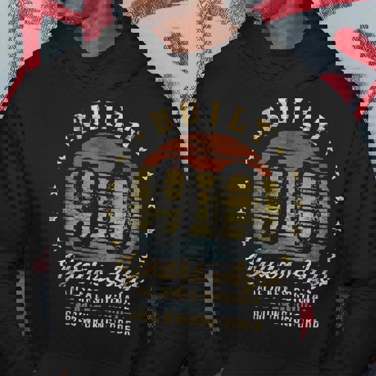 Built 90 Years Ago - All Parts Original Gifts 90Th Birthday Hoodie Unique Gifts