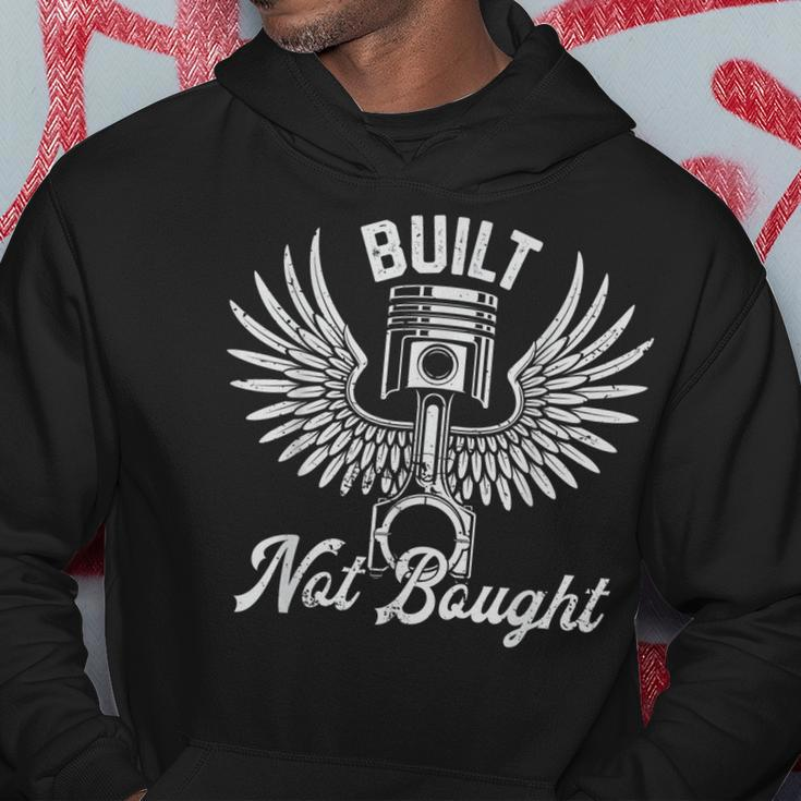 Built Not Bought Funny Mechanic Vintage Gifts Men Women Hoodie Unique Gifts