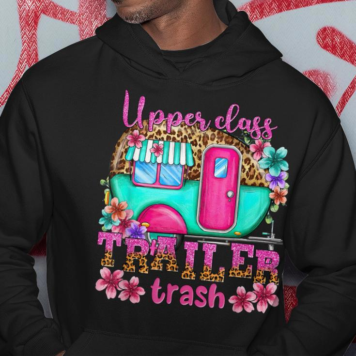 Camping Upper Class Trailer Trash Making Memories Hiking Hoodie Unique Gifts