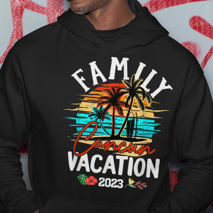 Cancun Mexico Vacation 2023 Matching Family Group V2 Hoodie Funny Gifts