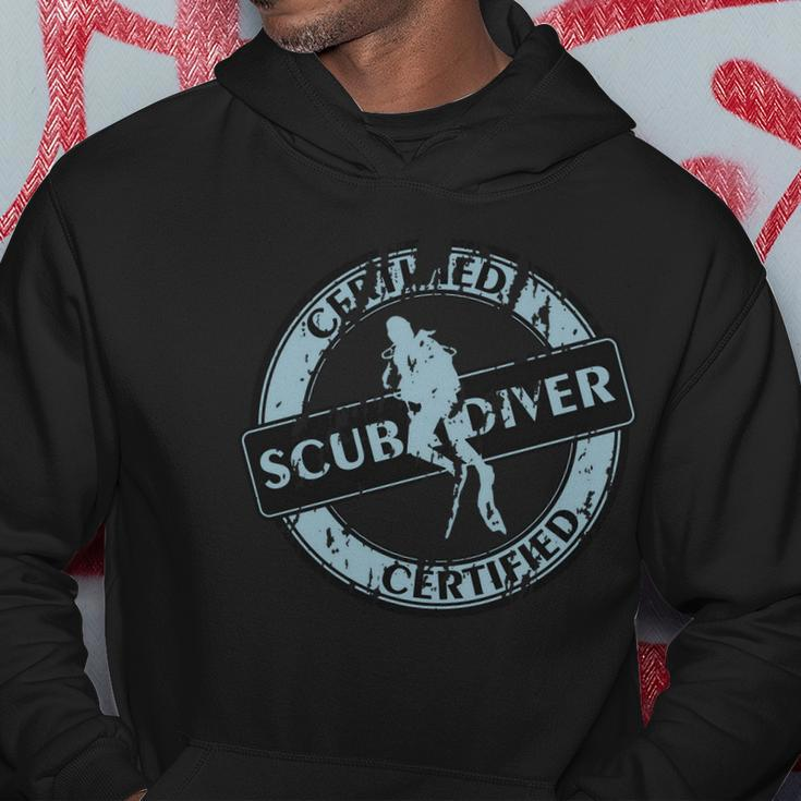Certified Scuba Diver Men Hoodie Personalized Gifts