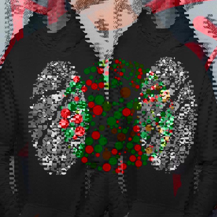 Christmas Basketball Ball Santa Hat Xmas Sport Polka Dot Day V5 Men Hoodie Graphic Print Hooded Sweatshirt Personalized Gifts