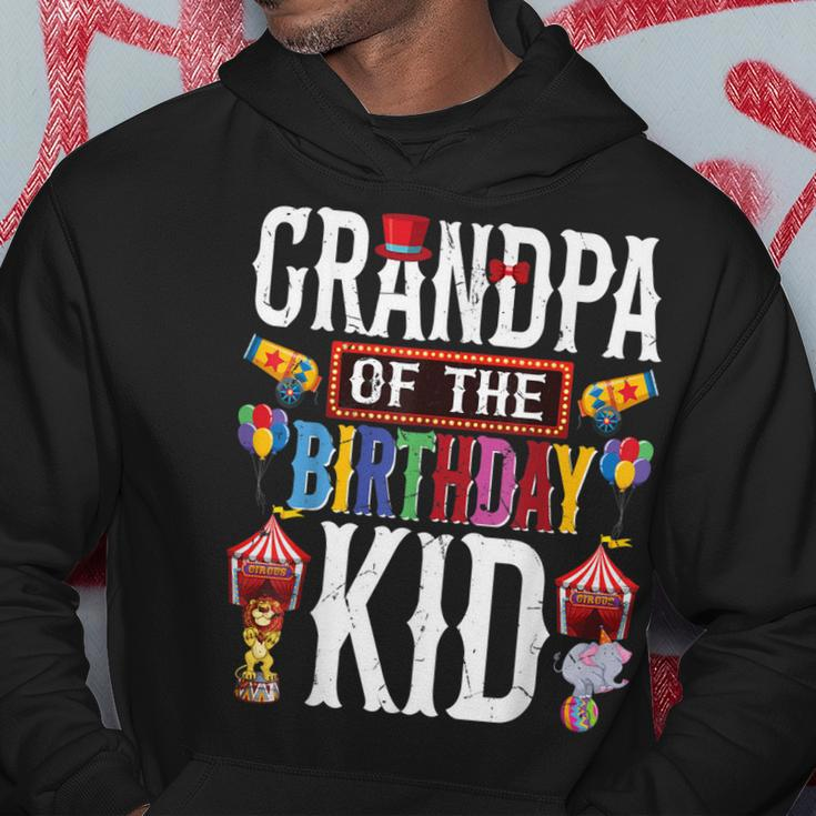 Circus Birthday | Grandpa Of The Birthday Kids Hoodie Unique Gifts